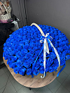 Букет из 201 Синей Розы в Корзине фото 3
